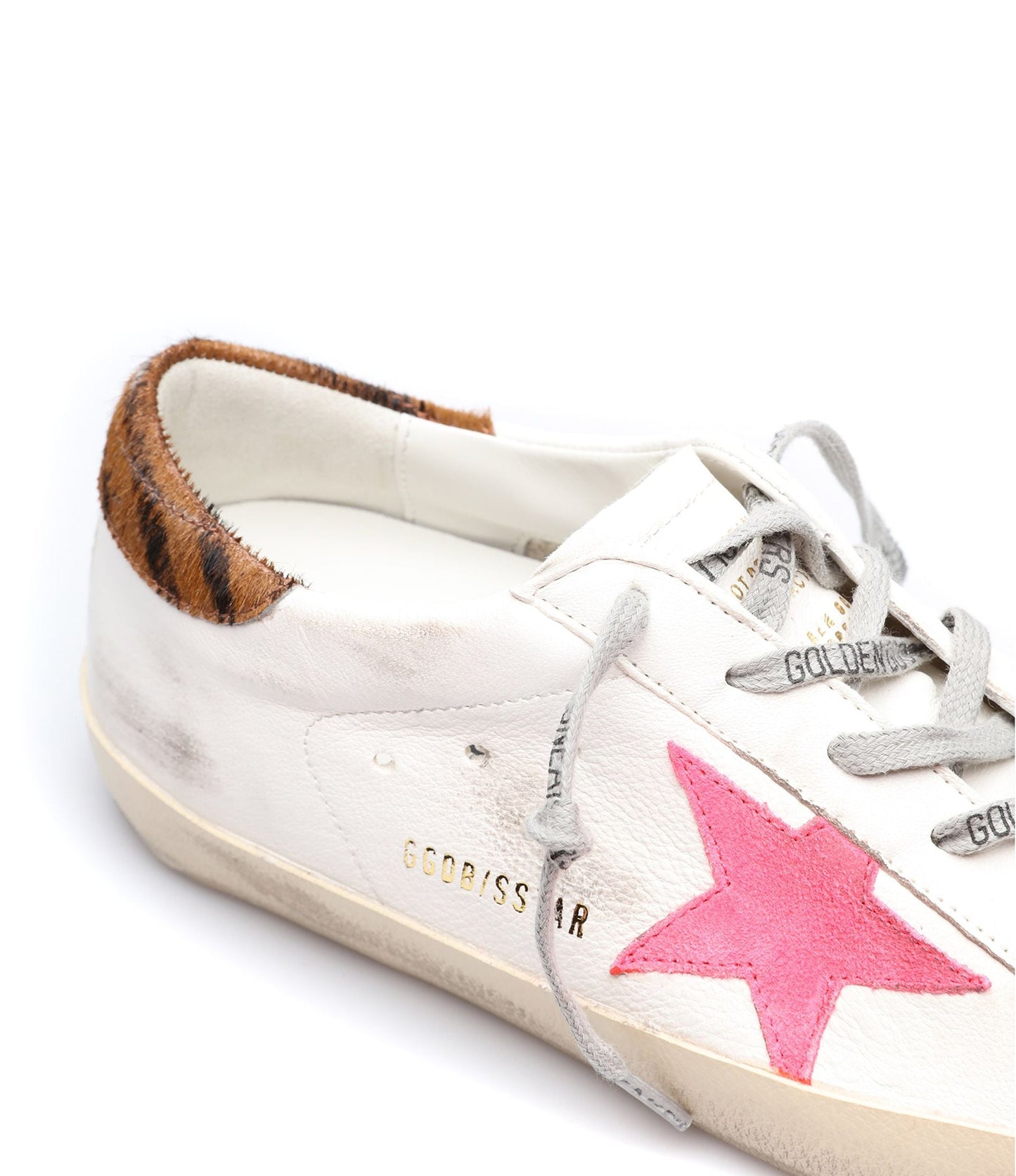 Golden Goose - Superstar rose/léopard